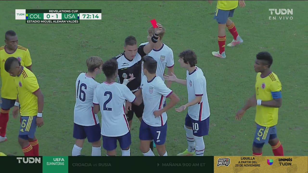 ¡Se va temprano! Quinn Sullivan es expulsado tras una dura patada