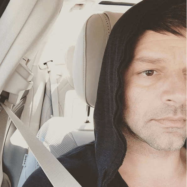 "Me convertí en vegetariano lentamente", declaró Ricky Martin.