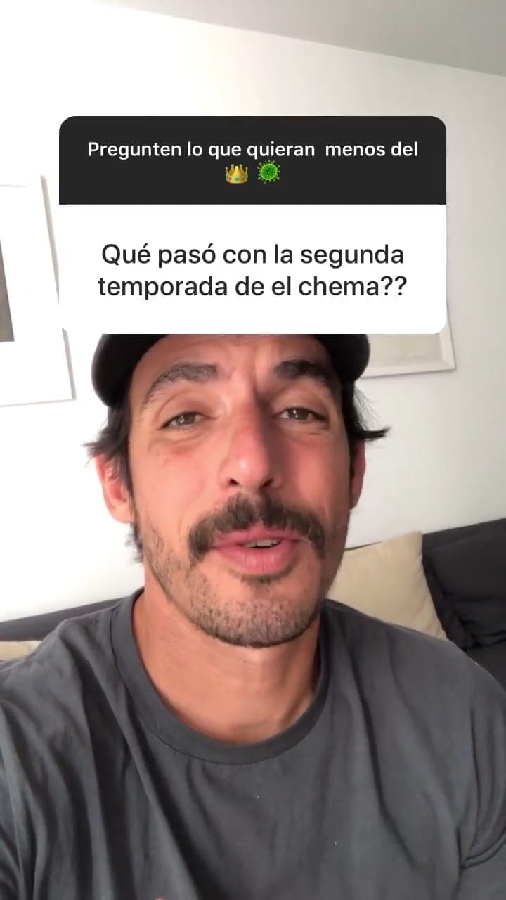 Ante la pregunta de "¿Qué pasó con la segunda temporada de 'El Chema'?", Alberto Guerra fue tajante y respondió: "Yo ni siquiera hice la primera (temporada)".