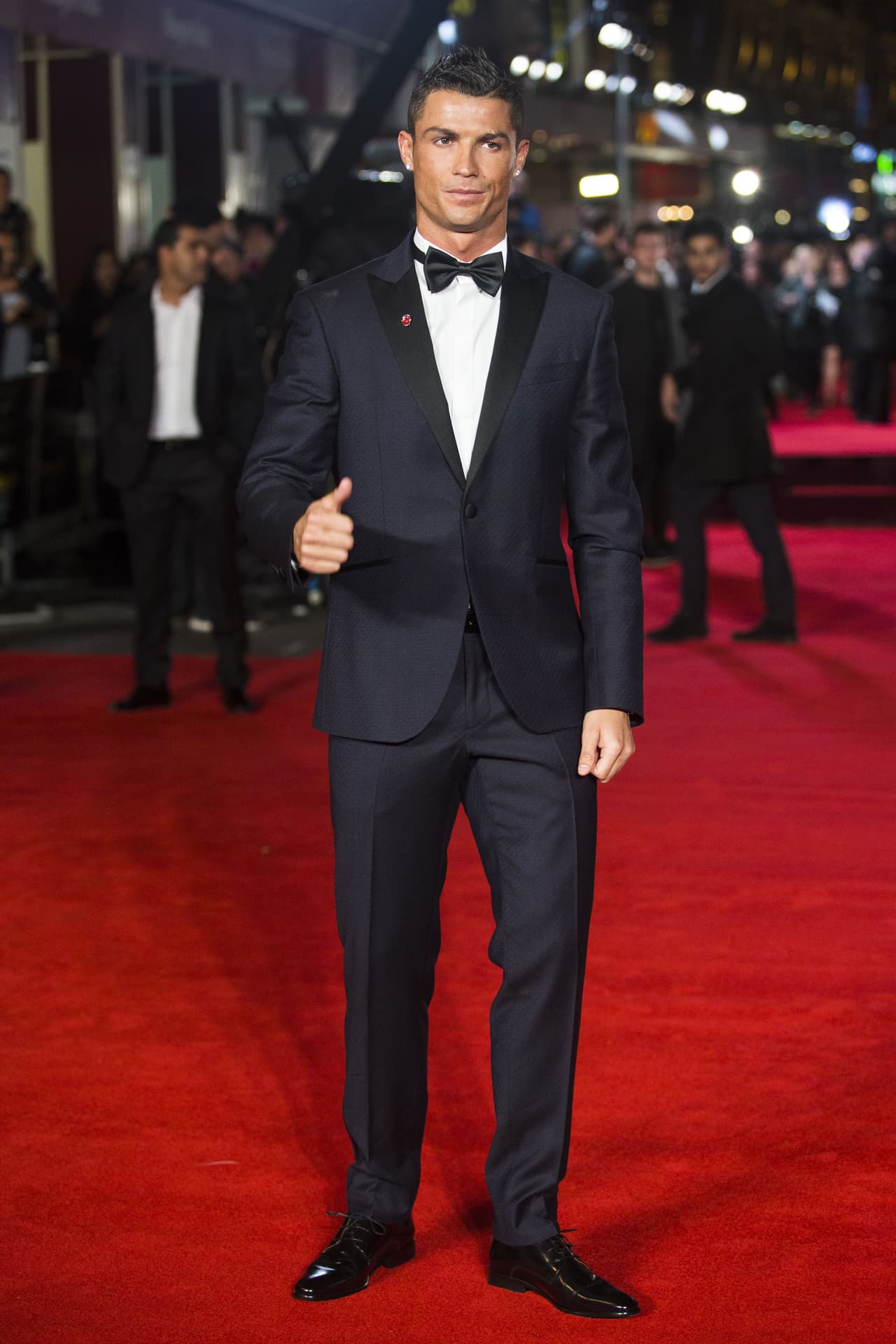 Cristiano Ronaldo intentó romper récord de selfies