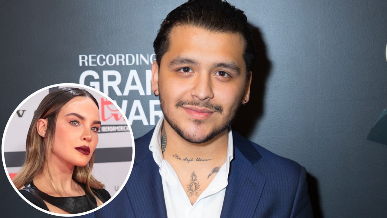 Christian Nodal cambió de look y fans dicen que su pelo tiene una conexión con Belinda
