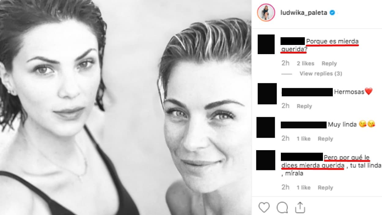 "¿Por qué es mierda, querida? ¿Por qué le dices eso?", le preguntaron varios fans. Notando que podía entenderse como que le deseaba algo feo a su sustituta, Ludwika Paleta llamó la atención con la publicación de un "Breaking News" en sus redes sociales.