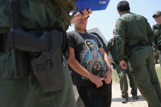 Agentes de la Patrulla Fronteriza de Estados Unidos.