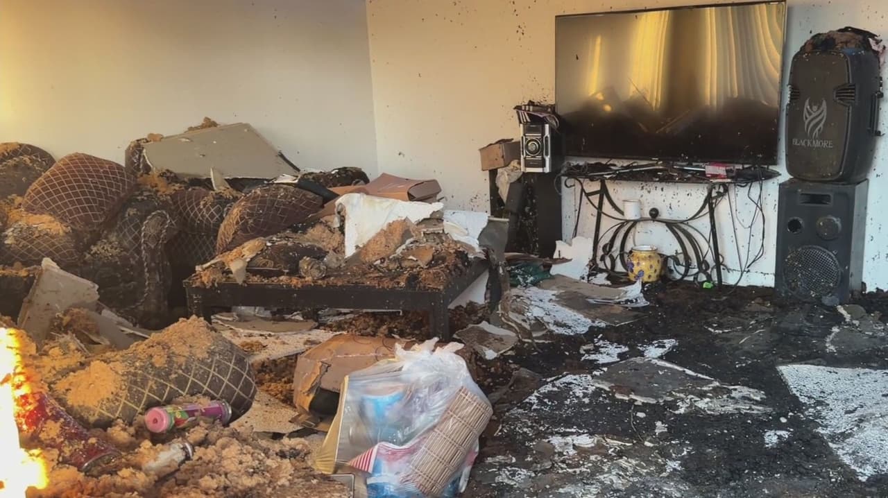 "Se quemó todo": Una familia hispana se quedó sin hogar debido a un incendio