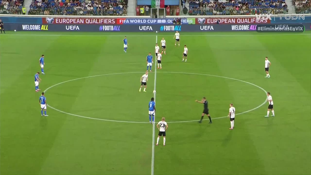 ¡Inicia la transmisión! Italia vs Estonia de UEFA Qualifiers , en directo aquí