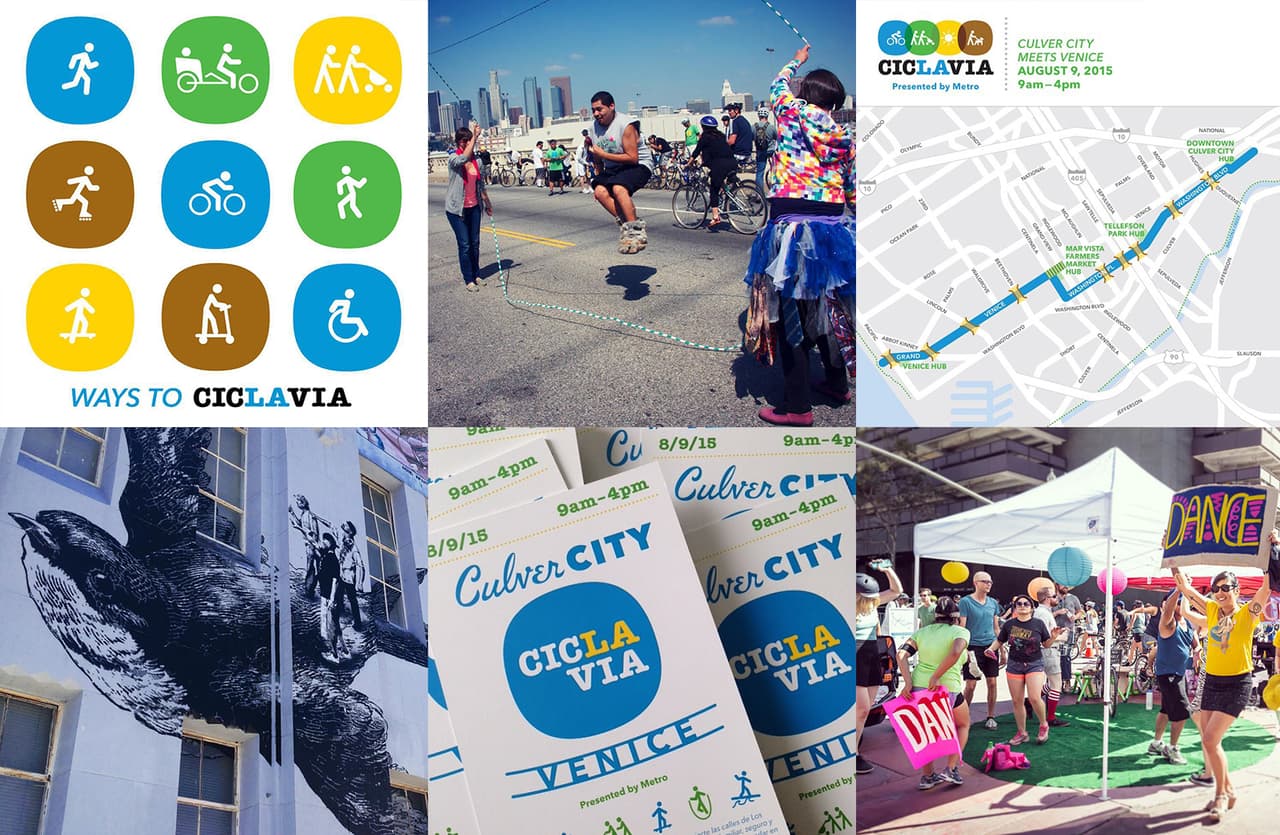 La CicLAvia llega a Culver City y Venice