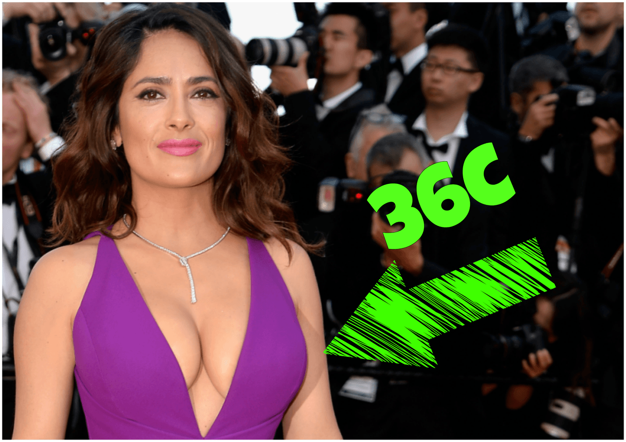 Salma Hayek, es una mexicana que tiene completamente enamorado a su esposo francés por sus impactantes curvas.