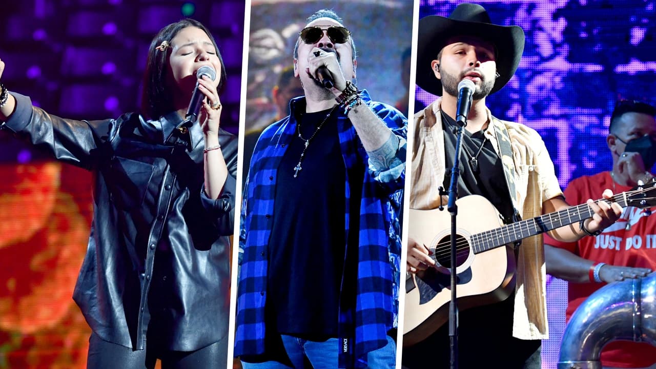 Ángela, Pepe y Leonardo Aguilar pasan lista de presente en los ensayos de Premios Juventud