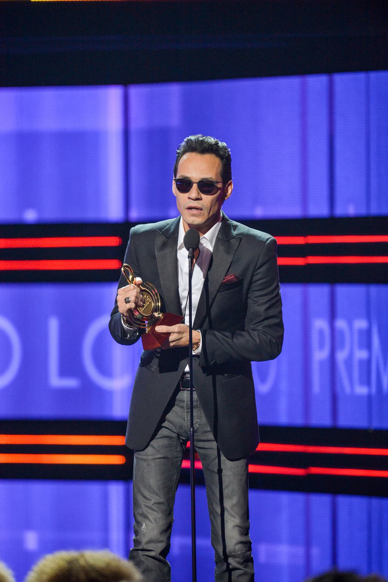 El ídolo latino agradeció a todos sus fans, que lo llenaron de aplausos una vez más.