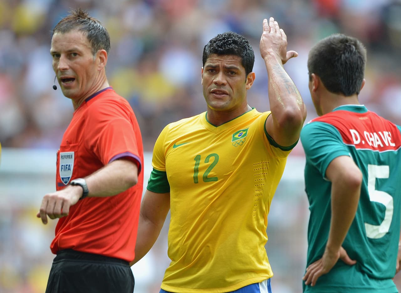 Uno de los refuerzos de lujo para los Juegos Olímpicos, Hulk, que entonces la rompía en el Porto.