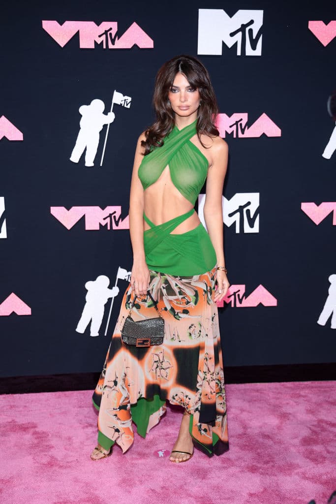 Emily Ratajkowski en los MTV Video Music Awards 2023.