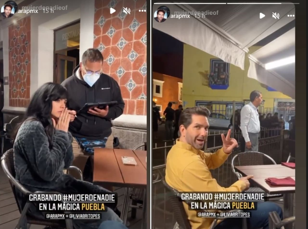 En las últimas semanas, los actores han estado en Puebla, México, en el rodaje de la telenovela. Arap publicó en sus historias de Instagram un video en el que se le ve compartiendo escena con la cubana de 35 años.