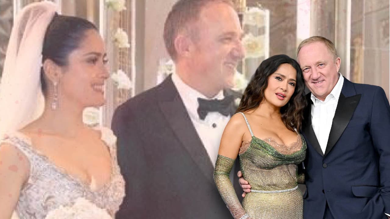La boda de Salma Hayek fue de ensueño: la actriz y François-Henri Pinault tuvieron una celebración llena de lujos