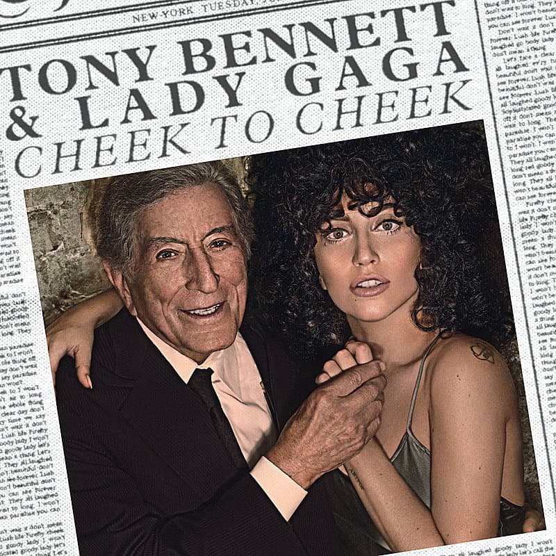 Fue un hecho, la magia del jazz le devolvió la ilusión a Gaga, que grabó con Bennett el disco 'Cheek to Cheek'.