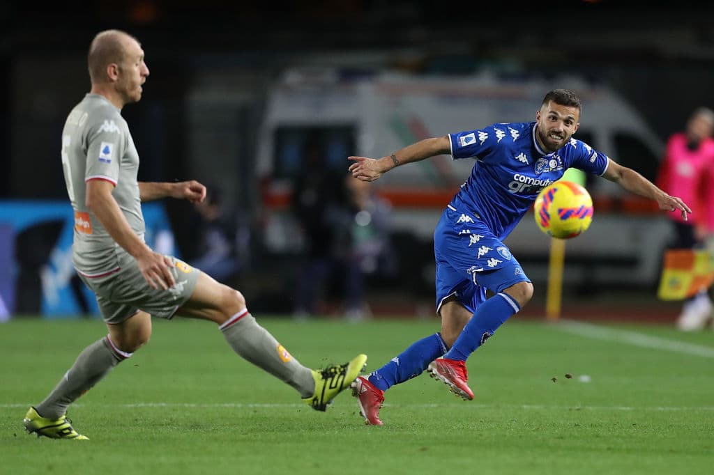 Con un gol al minuto 89, Genoa evita la derrota y ponen el empate 2-2 frente al Empoli.