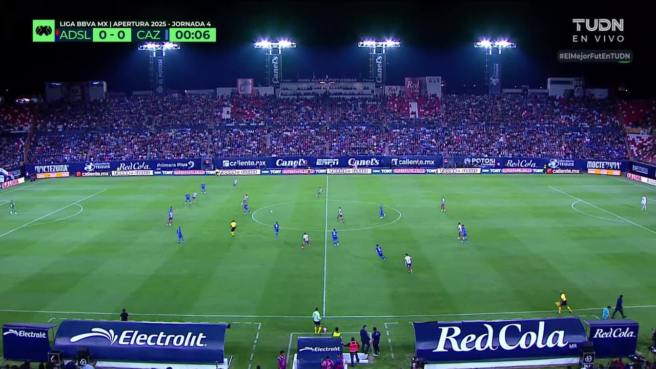 Horario y dónde ver Atlético de San Luis vs. Cruz Azul de la jornada 4 del Apertura 2025