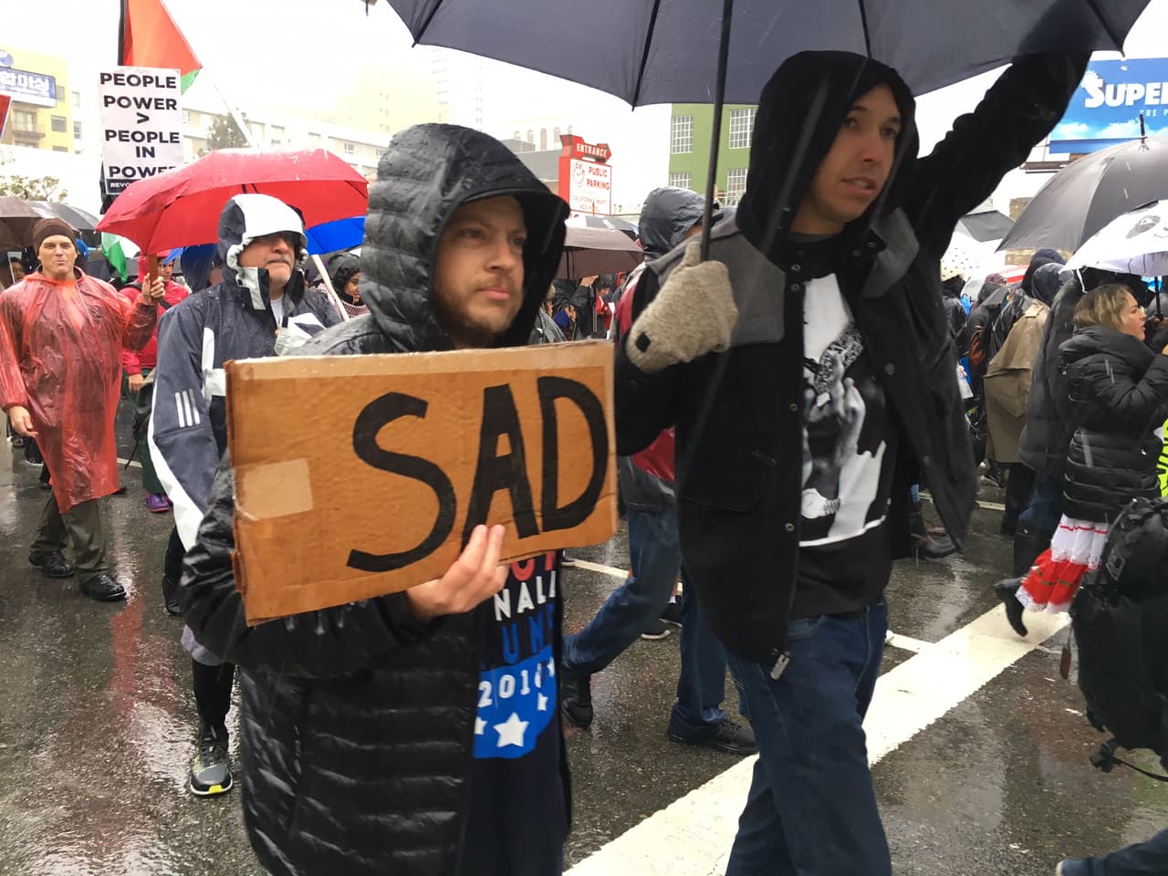 Los Ángeles es una de las ciudades del país que ha protestado en varias ocasiones desde el triunfo de Trump.