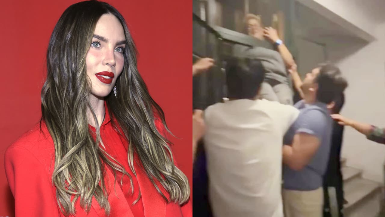 ¡Atrapados! ¿Belinda deja atorados a sus amigos en un ascensor? Video exhibe tenso momento