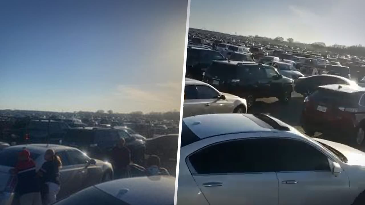 Reportan caos para salir de La Pulga de Seagoville, uno de los “tianguis” más grandes del norte de Texas 