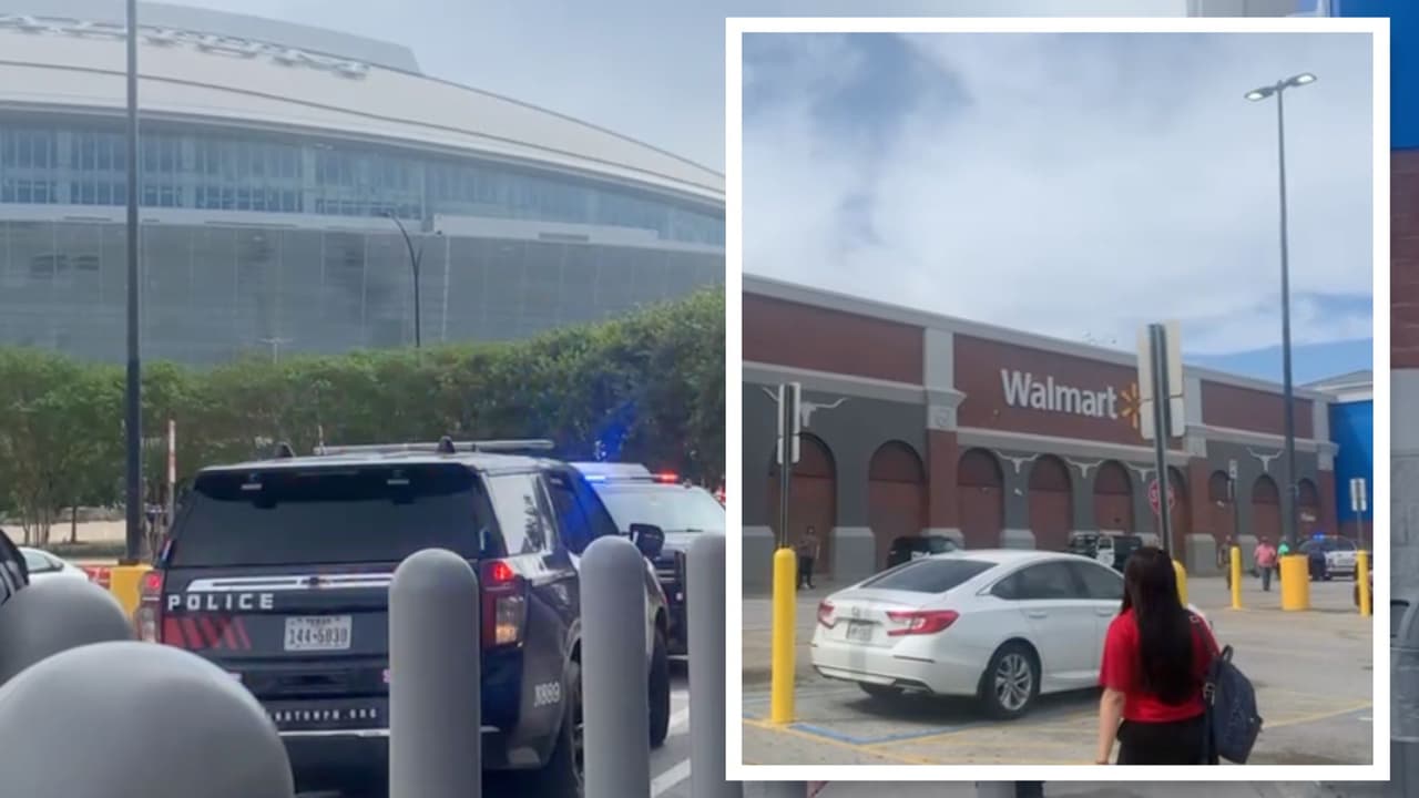 Una violenta discusión por dinero desemboca en un tiroteo afuera de un Walmart en Arlington