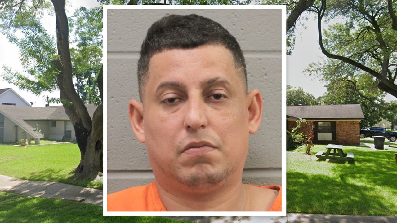 Acusan a un hombre de agredir a una mujer delante de sus dos hijos y luego disparar contra oficiales de Houston