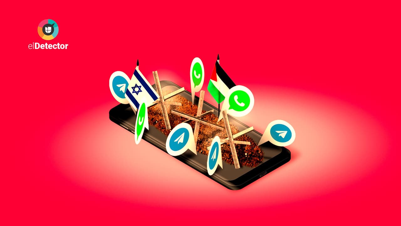La guerra entre Israel y Hamas llegó peligrosamente a Telegram y WhatsApp 