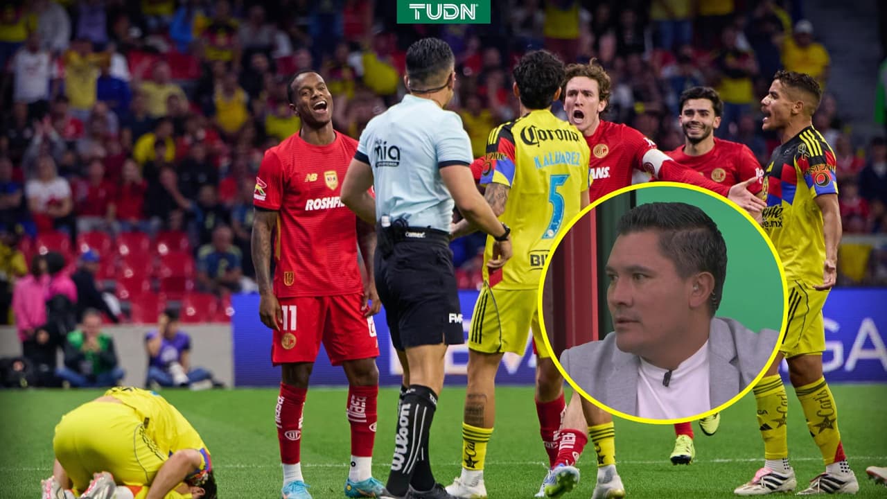 Fernando Guerrero cuestiona el arbitraje del América vs. Toluca