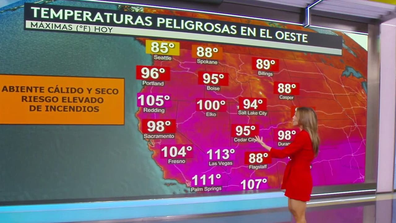 Clima hoy en EEUU, miércoles 05 de agosto 2026: Inundaciones y tormentas al este, el oeste con sequía extrema