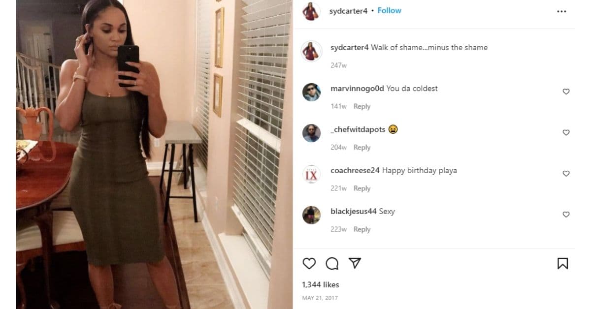 entrenadora Sydney Carter