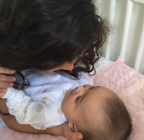 Bárbara Bermudo compartió linda imagen de dos de sus nenas.