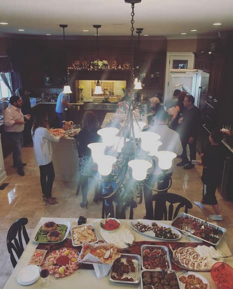 Y toda la familia de Snooki conviviendo.