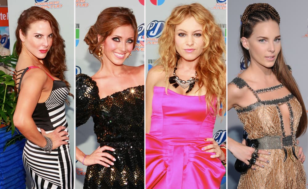 Los peinados más espectaculares de Premios Juventud