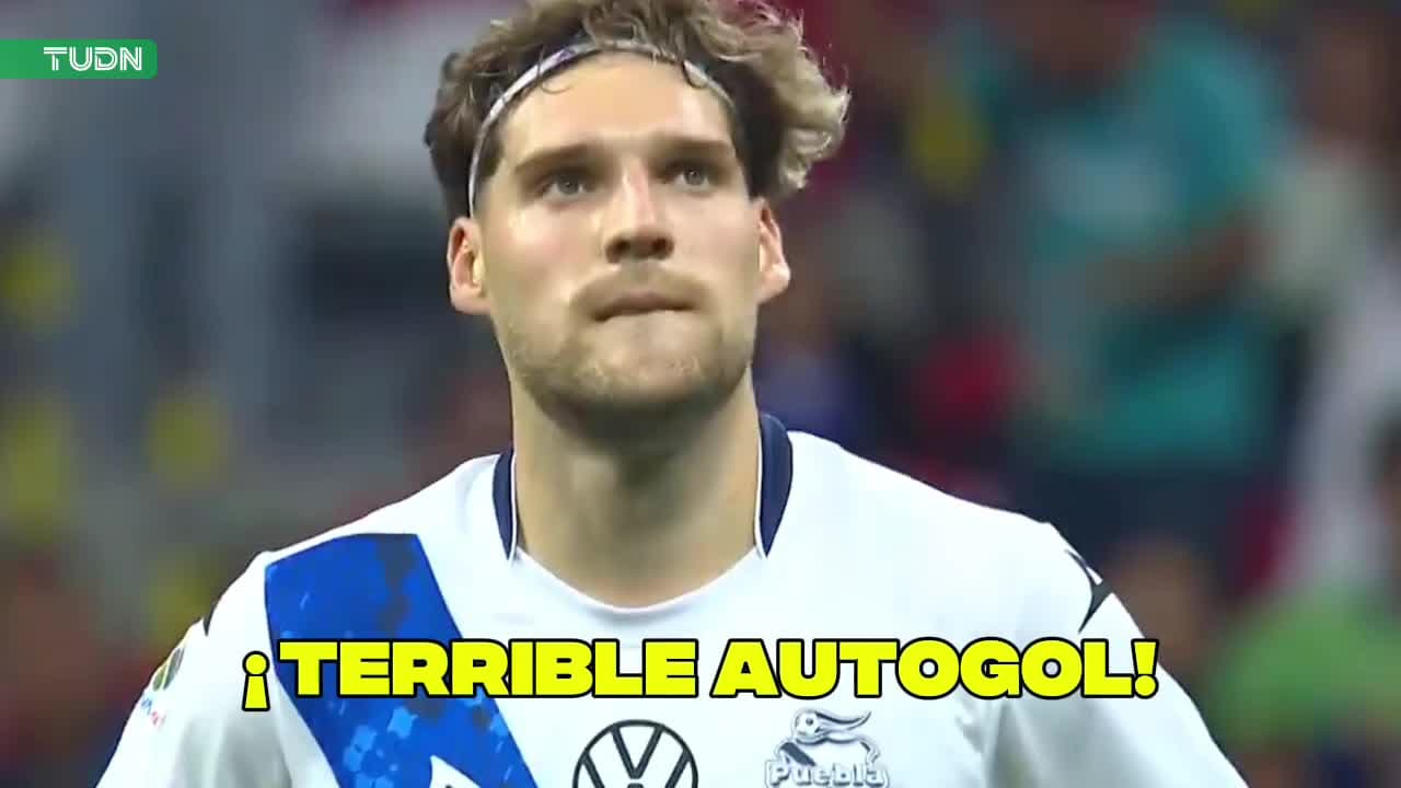 ¡El terrible autogol del Puebla del que todos hablan!