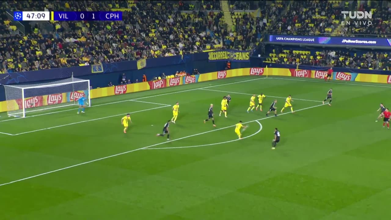 ¡GOL!  anota para FC Copenhagen. Elias Achouri