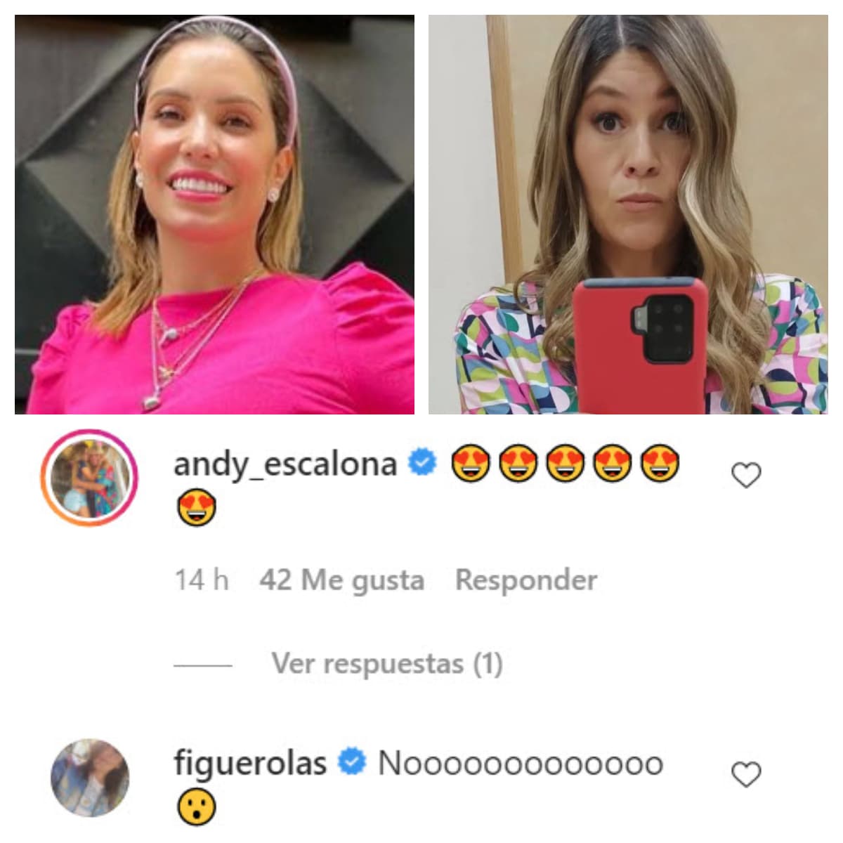 Sus compañeras de
<b>Hoy</b>, Andrea Escalona y Martha Figueroa, quedaron igual de asombradas que ella.
<br>
