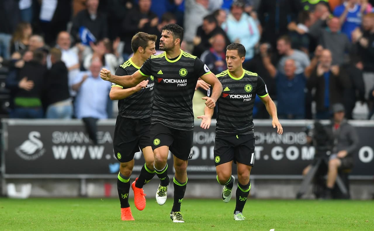 Un gol de Diego Costa deja al Chelsea líder de la Premier