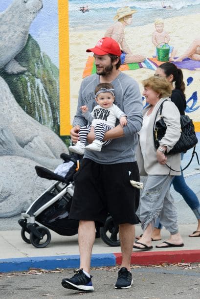 Fue Baby Wyatt quien derritió a más de uno con su ternura.