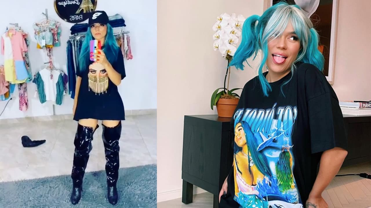 Para sorpresa de todos, la imitadora logra copiar con exactitud sus gestos y conductas, que parecen lograr solo los más expertos imitadores.