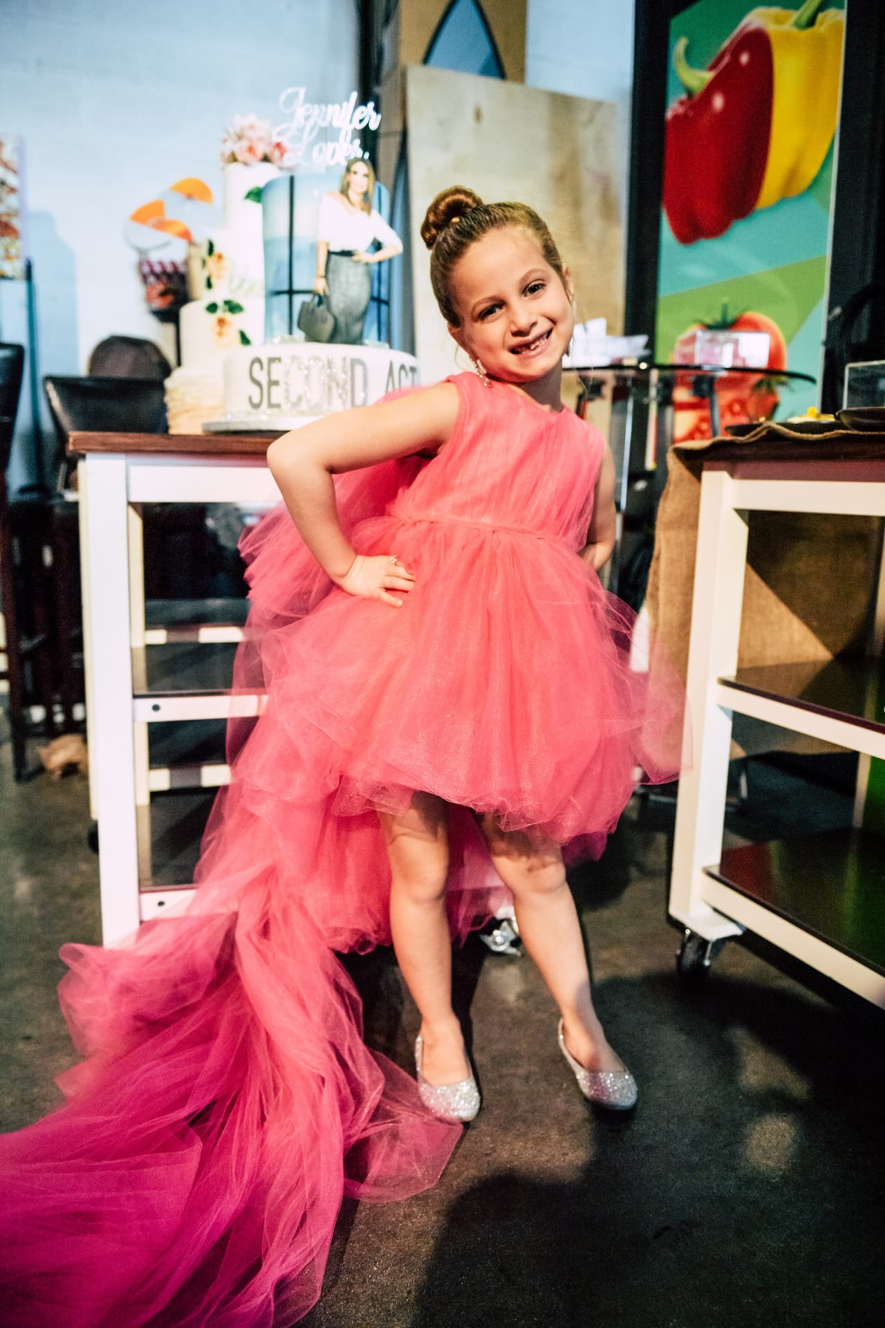 Brianny Pazmino tiene siete años y es una fanática de Jennifer López, invitada por nuestra producción para conocer a su ídolo.