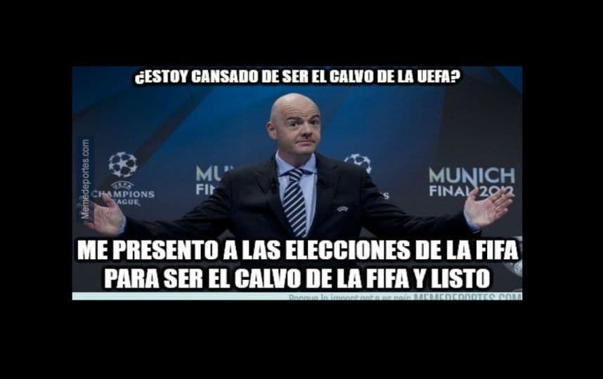 Las bromas en la red no paran luego de que se eligiera al directivo italo-suizo para presidir el máximo organismo del fútbol mundial.
