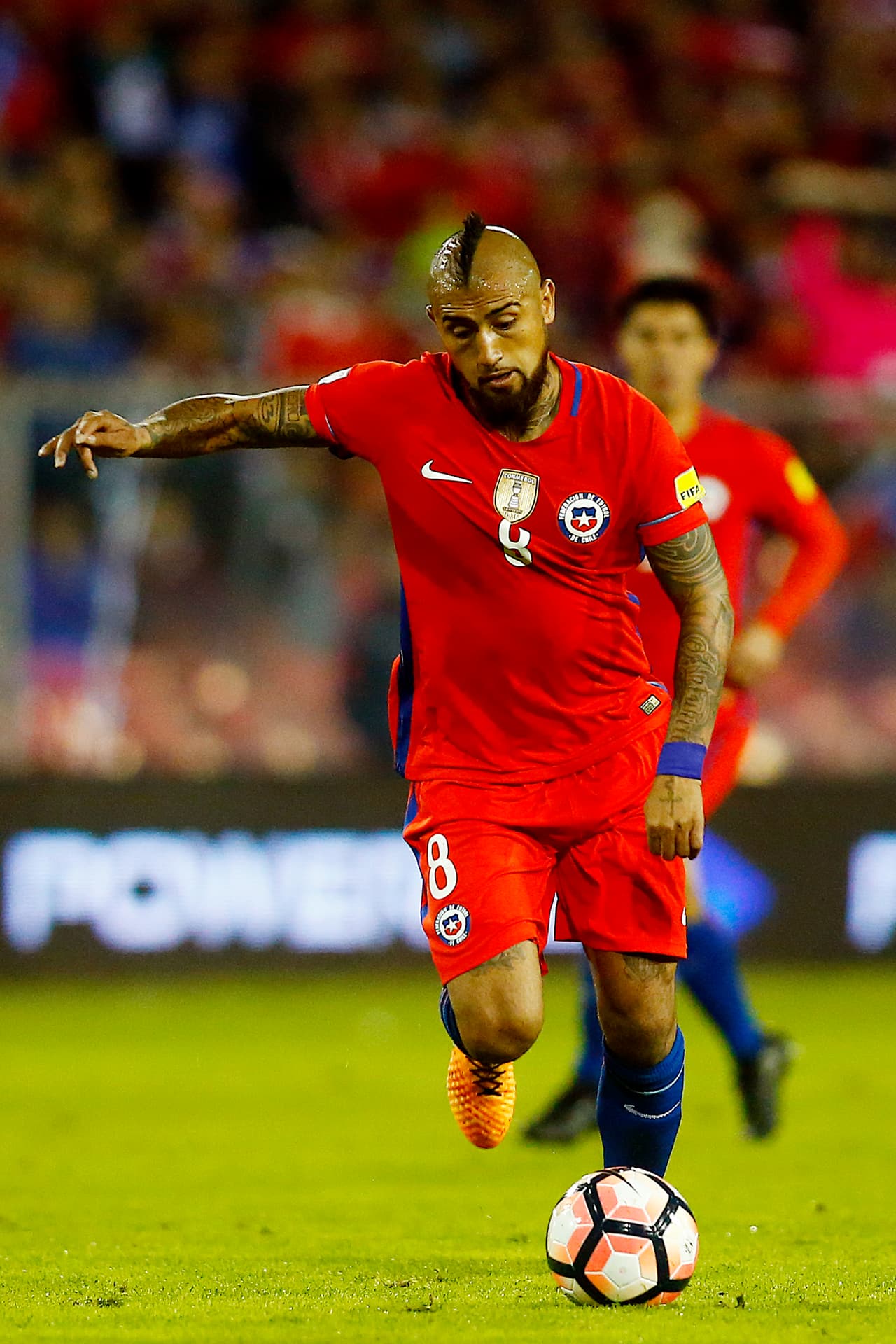 Chile - Conmebol: Arturo Vidal (F.C. Bayern Munich)