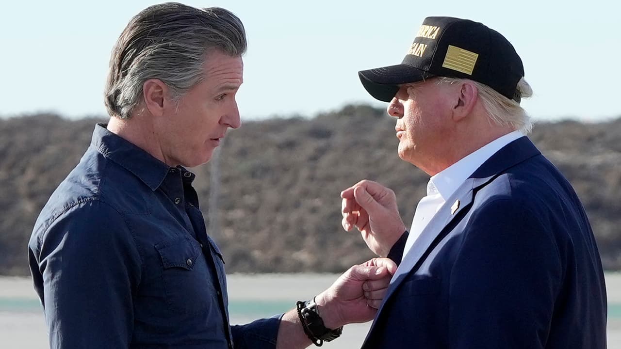 Gavin Newsom acusa a Trump de ordenar investigación federal contra él y su esposa