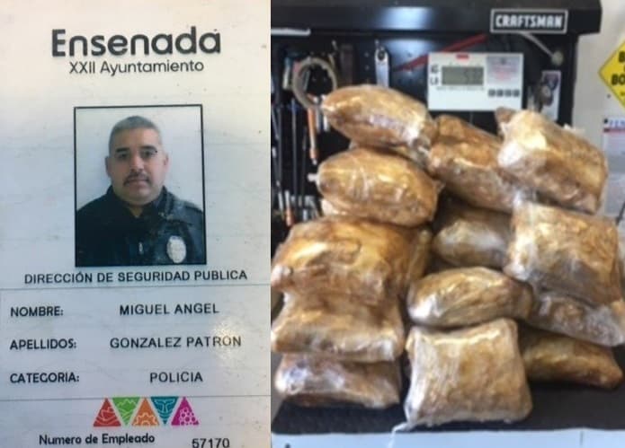 Los nervios de un policía mexicano delatan que transportaba droga en carretera de California