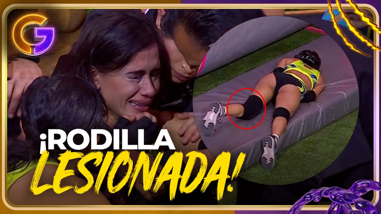¡Lilian sufre APARATOSA CAÍDA y se LESIONA aparatosamente su rodilla!