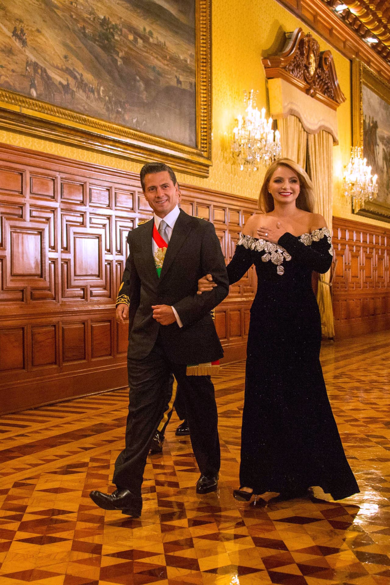 Angélica Rivera se casó con el mandatario mexicano en el 2010 y se despidió de los foros de grabación para dedicarse a sus actividades como primera dama.