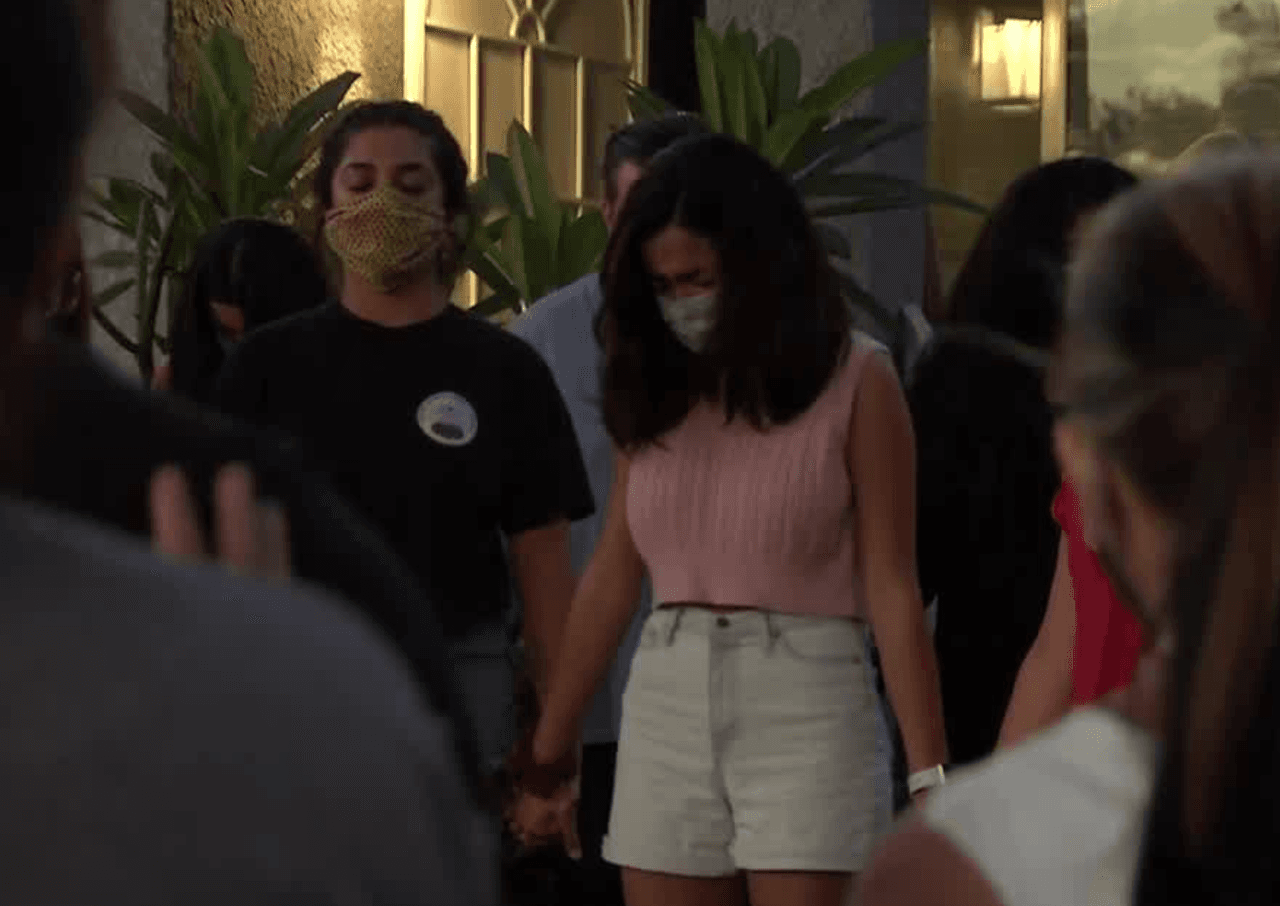 Su familia ha realizado cadenas de oración para pedir por el regreso de Frank Aguilar.