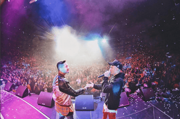 Obvio interpretaron "Sorry" y con su versión enloquecieron a la gente.