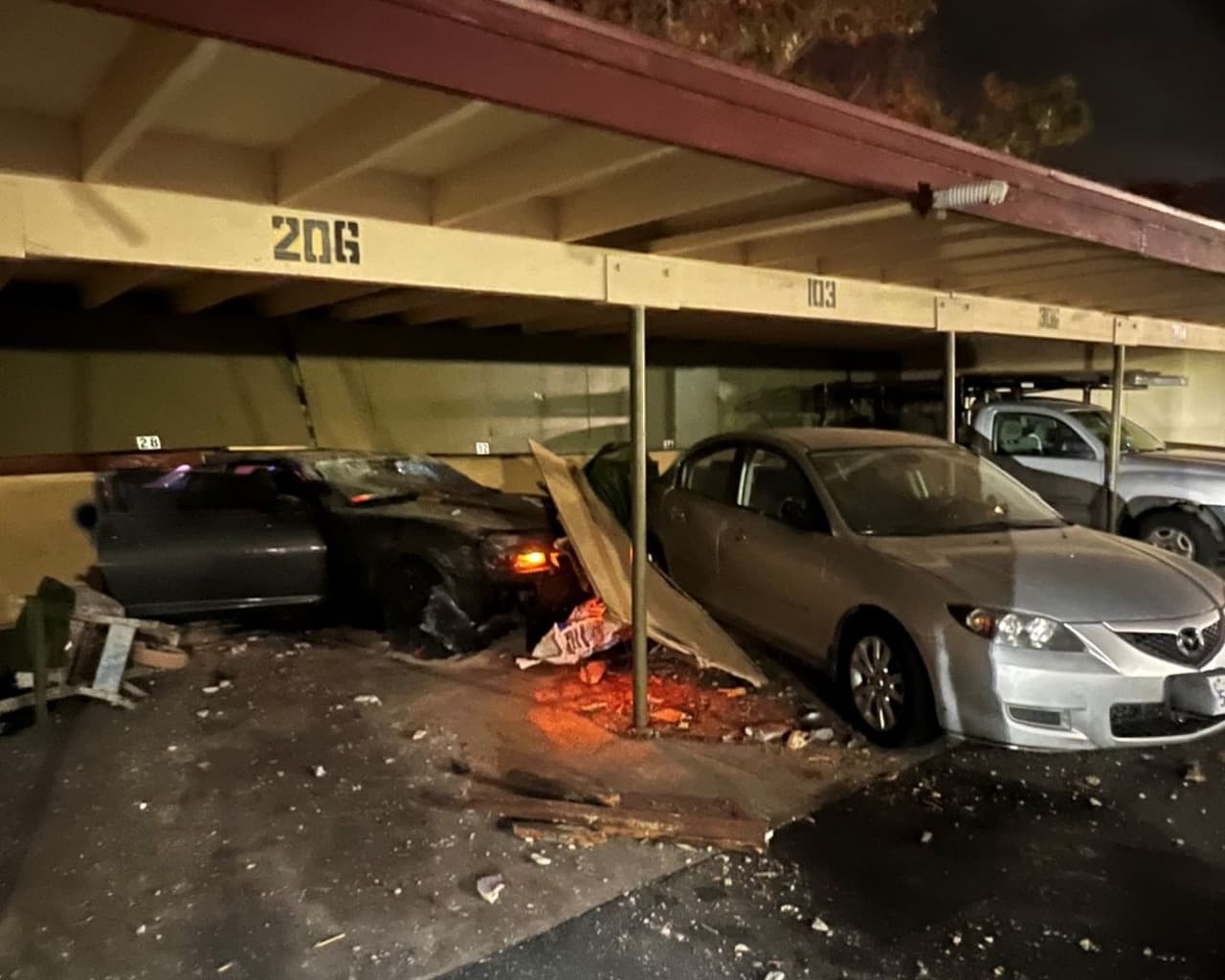 La Policía dijo: "Él no puede culpar de esto a su GPS". Además, agregó los hashtags 'conducir ebrio' y 'arrestado'.
<br>