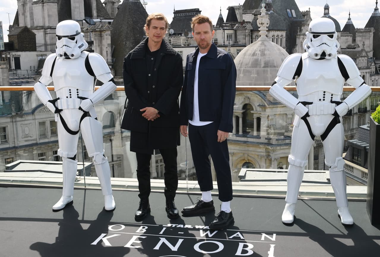 Reencuentro de Ewan McGregor y Hayden Christensen