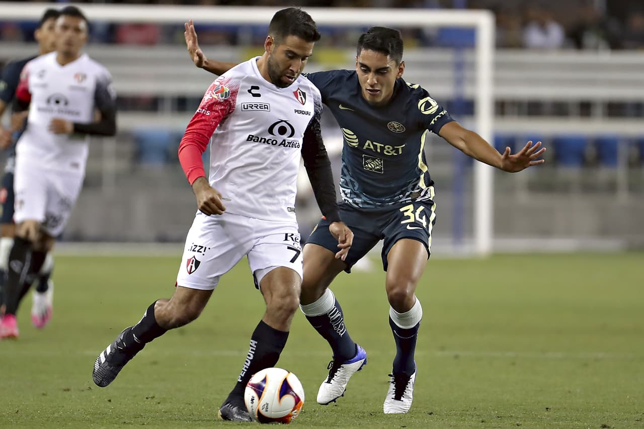 Atlas puso nervioso al América en la recta final del encuentro, pero las fallas y el gran nivel de Jiménez el arco águila impidieron el empate.